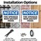 Signmission Fire Sprinkler Main Shutoff Inside OSHA Notice Sign, Plastic, 10in W x 7in L, 2PK OS-2PACK-NS-P-710-L-12671 - alternate 3